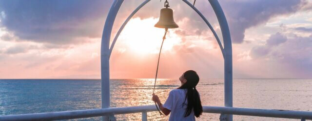 Bell clock at sea