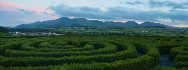 labyrinth from hedges